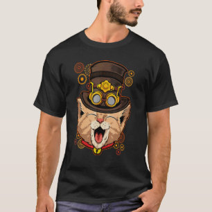 Steampunk-Hut Mechanischer Retro-Look Steampunk-Ka T-Shirt