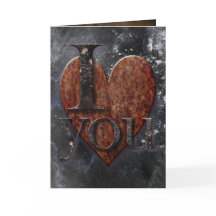 Steampunk I Love You Valentinstag