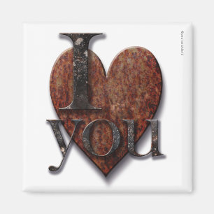 Steampunk Ich liebe Dich Valentinstag Magnet