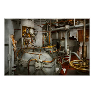 Steampunk - Im Maschinenraum Poster