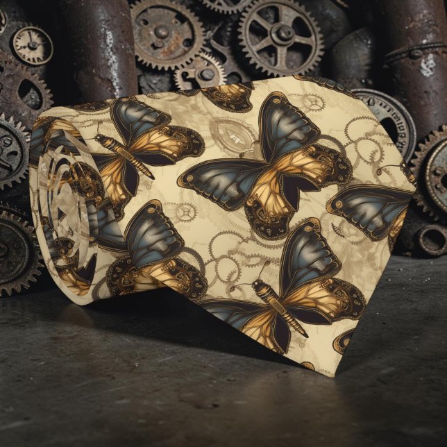 Steampunk Industrial Custom Necktie Tie Krawatte (Von Creator hochgeladen)