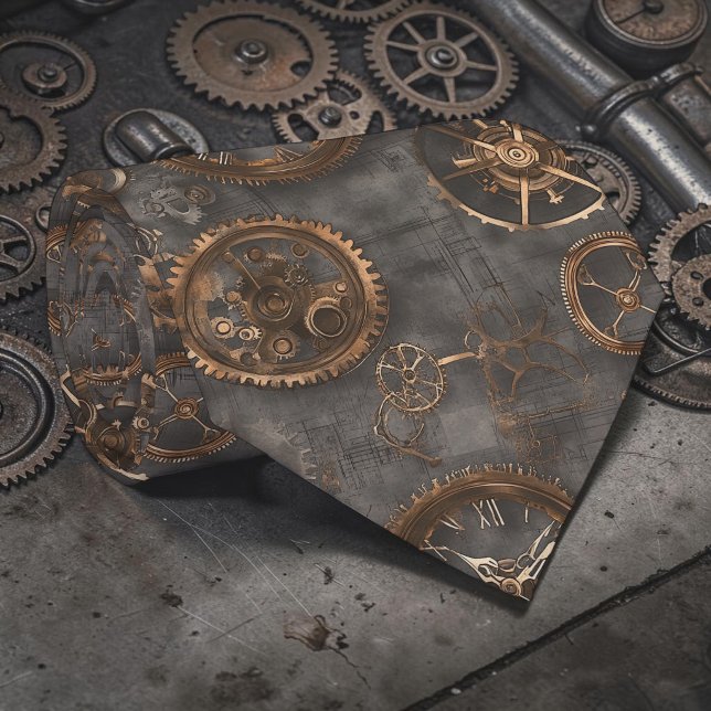 Steampunk Industrie Krawatte nach Maß (Von Creator hochgeladen)