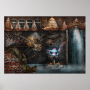 Steampunk - Industriegesellschaft Poster