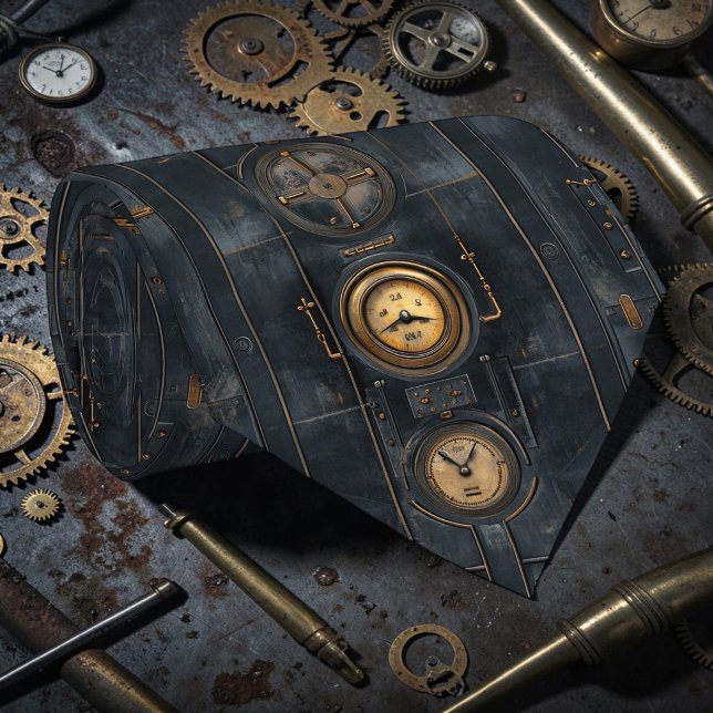 Steampunk Industrielle Maßgeschneiderte Krawatte (Von Creator hochgeladen)