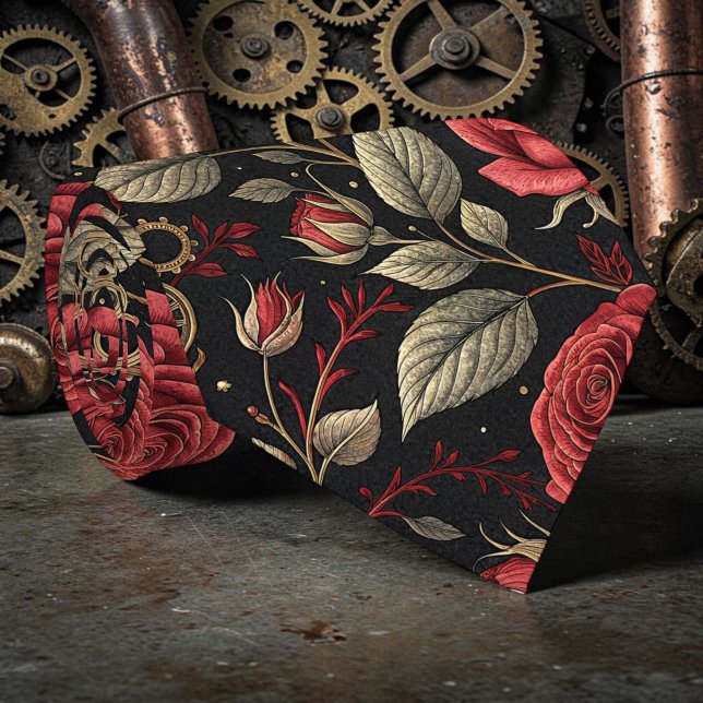 Steampunk Industrielle Maßgeschneiderte Krawatte (Von Creator hochgeladen)