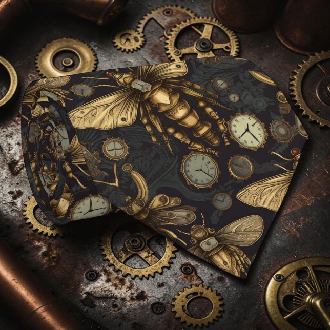 Steampunk Industrielle Maßgeschneiderte Krawatte (Von Creator hochgeladen)