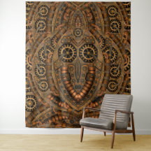 Steampunk industrielles Vintages Uhrwerk