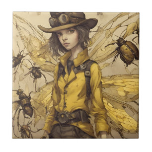 Steampunk Insect Lady Fliese