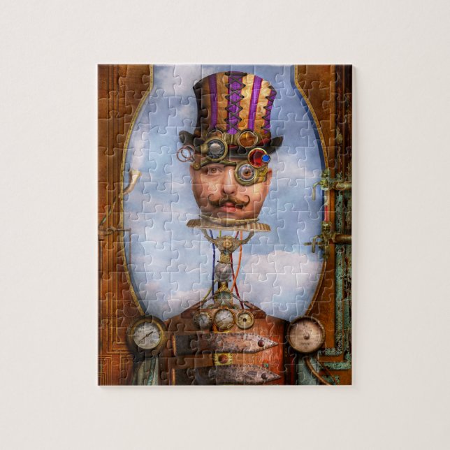 Steampunk - integriert puzzle (Vertikal)