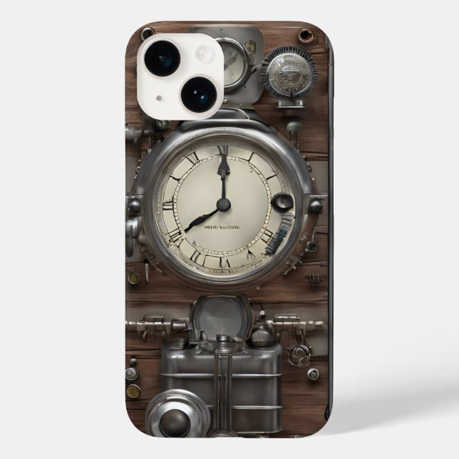 Steampunk iPhone Case (Rückseite)