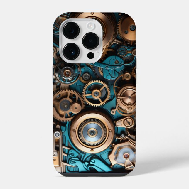 Steampunk  iPhone hülle (Rückseite)