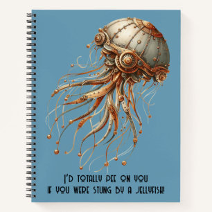 Steampunk Jellyfish Notizbuch