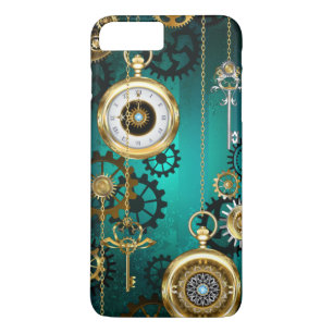 Steampunk Jewelry Watch, wir haben Green Backgroun Case-Mate iPhone Hülle