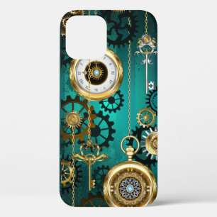 Steampunk Jewelry Watch, wir haben Green Backgroun Case-Mate iPhone Hülle