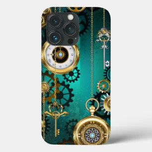Steampunk Jewelry Watch, wir haben Green Backgroun Case-Mate iPhone Hülle