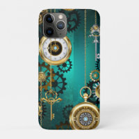 Steampunk Jewelry Watch, wir haben Green Backgroun