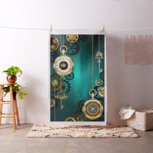 Steampunk Jewelry Watch, wir haben Green Backgroun Stoff