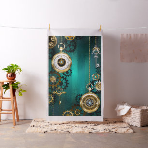Steampunk Jewelry Watch, wir haben Green Backgroun Stoff