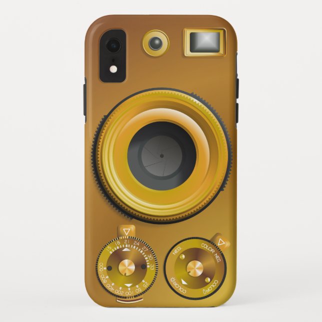 Steampunk-Kamera Case-Mate iPhone Hülle (Rückseite)