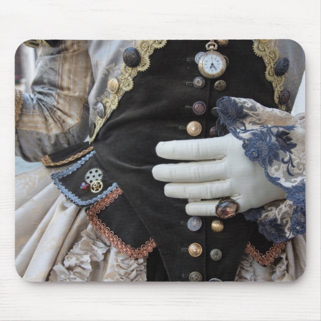 Steampunk, Karneval, Venedig Mousepad (Vorne)