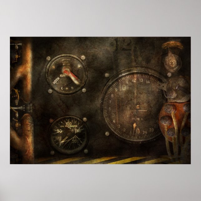 Steampunk - Karo Ihres Drucks Poster (Vorne)
