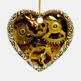 Steampunk Keramikornament