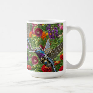 Steampunk Kolibris Kaffeetasse