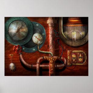 Steampunk - Kontrollen Poster