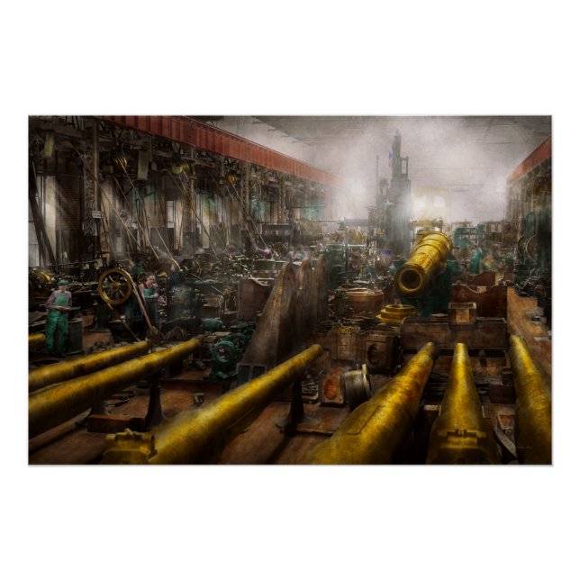 STEAMPUNK - Krieg - Wir sind bereit Poster (Vorderseite)