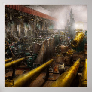 STEAMPUNK - Krieg - Wir sind bereit Poster