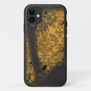 Steampunk Kupfer und Gold iPhone 11 Hülle