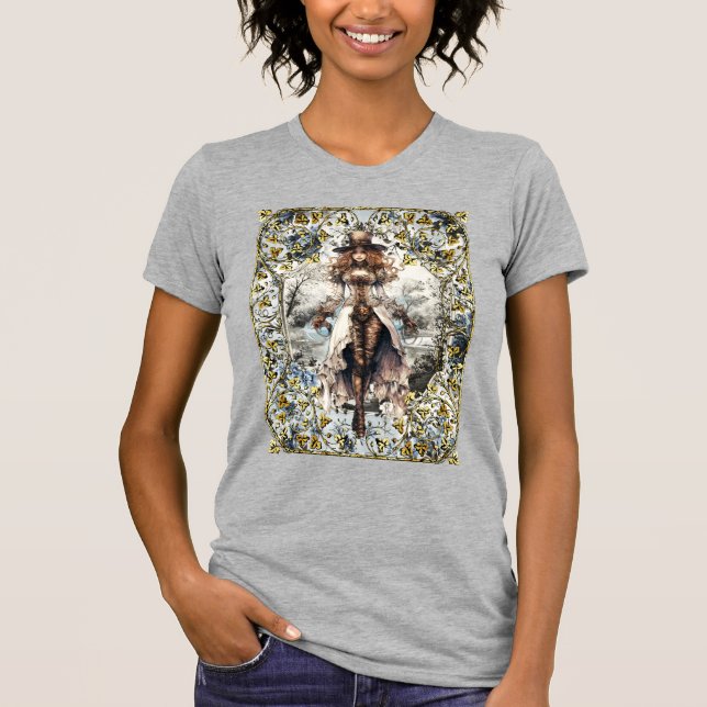Steampunk Lady 105 T-Shirt (Vorderseite)