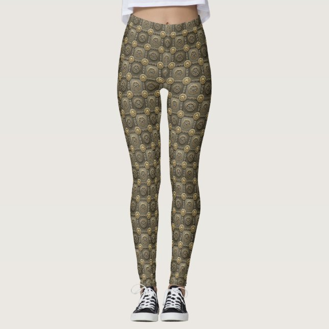 Steampunk-Leggings Leggings (Vorderseite)