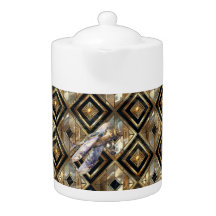 Steampunk-Liebe: Aviators Ready Porcelain Teapot