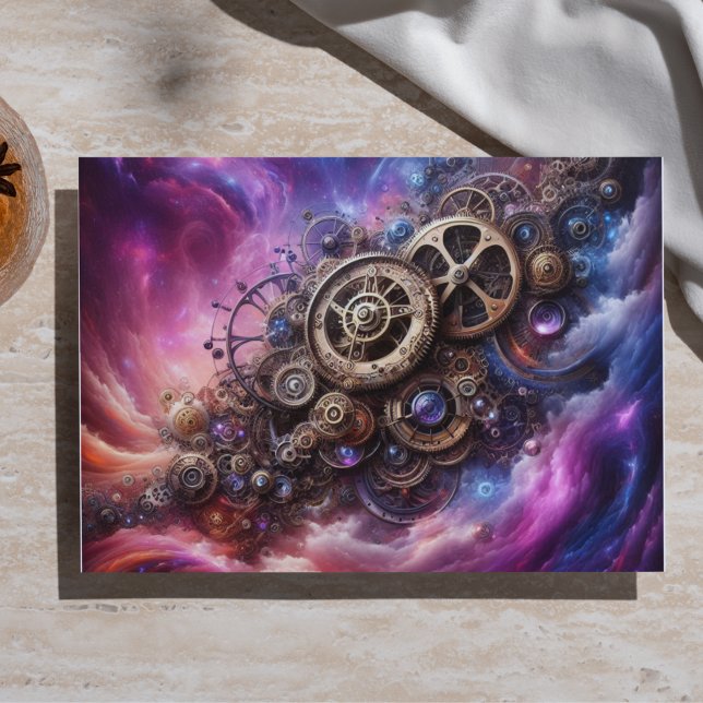 Steampunk, Lila und rosa Seidenpapier (Von Creator hochgeladen)