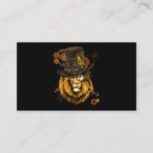 Steampunk Lion Shirt Steampunk Lovers For Women Me Visitenkarte