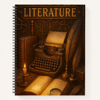 Steampunk Literature Journal. Notizbuch