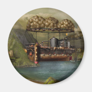 Steampunk - Luftschiff - Die originale Arche Noah Magnet