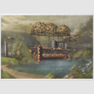 Steampunk - Luftschiff - Die ursprüngliche Noah's Seidenpapier