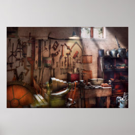 Steampunk - Machinist - Die Erfinderwerkstatt Poster