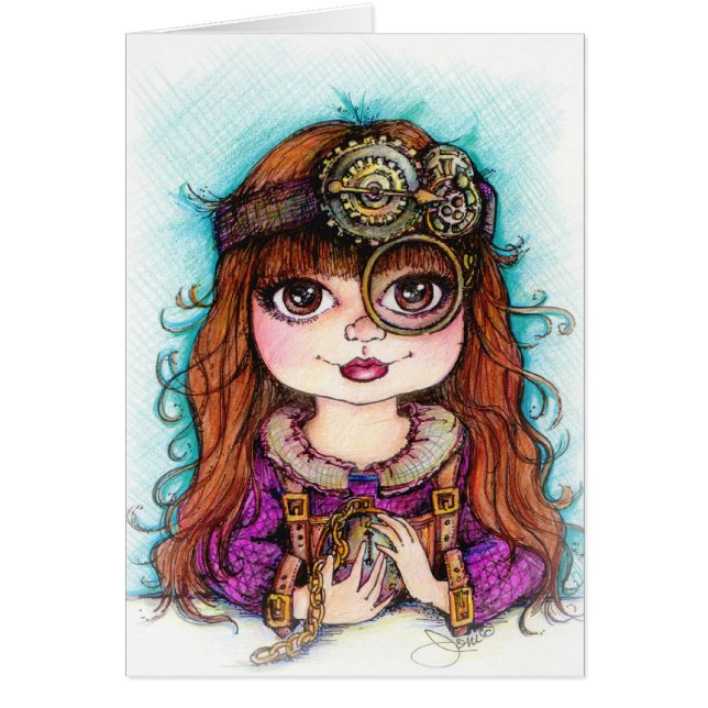 Steampunk Mädchen (Vorne)