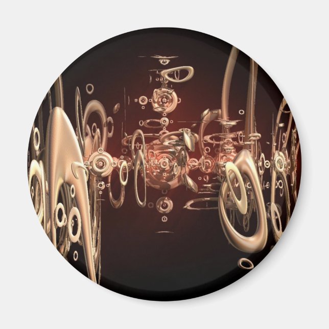Steampunk Magnet (Vorne)
