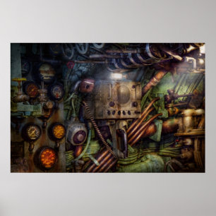 Steampunk - Marine - Die Kommunikationsstation Poster