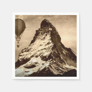 Steampunk Matterhorn Serviette