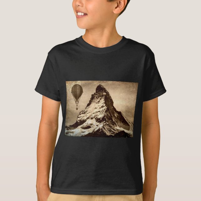 Steampunk Matterhorn T-Shirt (Vorderseite)