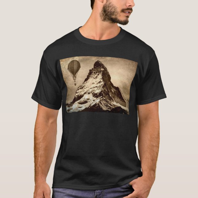 Steampunk Matterhorn T-Shirt (Vorderseite)