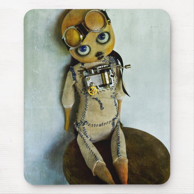 steampunk Mausunterlage Mousepad (Vorne)
