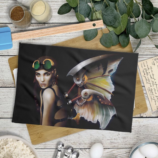 Steampunk Mechanical Fairy Geschirrtuch (Von Creator hochgeladen)