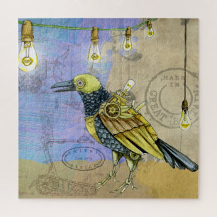 Steampunk mechanischer Vogel Ingenieurwesen Vatert Puzzle