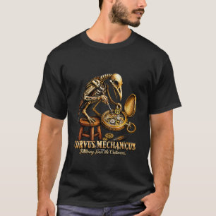 Steampunk Mechanischer Vogel Uhrwerk Vintage Victo T-Shirt